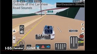 Interstate 55 at Illinois Channahon  Joliet Northeastern Illinois ROBLOX [upl. by Celisse995]