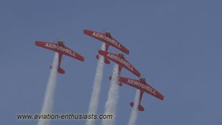 2014 Dayton Air Show Aeroshell Aerobatic Team performance Sunday [upl. by Kimball276]