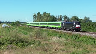 Rheintalbahn  Frühverkehr bei SchutternFriesenheim  2 Juli 2022 [upl. by Eceeryt]