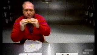 Burger King Whopper beats Big Mac Commercial 1994 [upl. by Amadus]