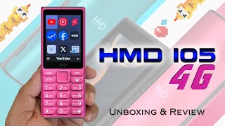 HMD 105 4G Keypad Phone Unboxing and Review with UPI Multimedia under ₹2199 [upl. by Schwinn]