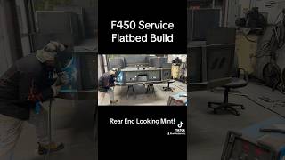 F450 Service Flatbed Build Rear End Fabricationcustomfabrication welding build [upl. by Itteb549]