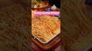 Resep Jamur Enoki Crispy  cooking [upl. by Bartley]