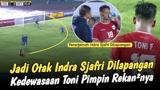 quotPENERJEMAH INDRA SJAFRI DILAPANGANquot Lihat bagaimana Toni Jadi Otak Serangan TimnasU20 vs Maladewa [upl. by Adnanref]