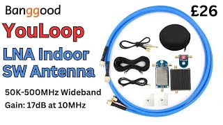 YouLoop ACTIVE 50K500MHz loop SW antenna A Loop that really works [upl. by Mehta534]