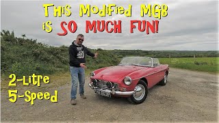 MGB A modified gem that looks bone stock  a Real Road Test [upl. by Lovering666]