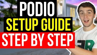 FREE amp SIMPLE Podio SETUP Tutorial Guide for Beginners in Real Estate Wholesaling 2022 [upl. by Tica]