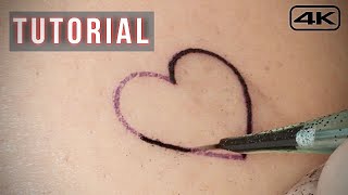 Beginner Tattoo Tutorial on Real Skin  How to Tattoo ✨ GIVEAWAY ✨ [upl. by Socher]