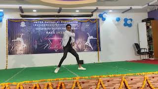 JNTUA COLLEGE OF ENGINEERING  DEPARTMENT OF CIVIL ENGINEERING  RACE 2K22 DANCE BY M TECH STUDENT [upl. by Kusin237]