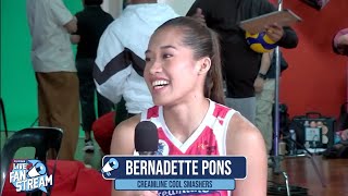 MVPONS  FAN STREAM  CREAMLINE creamline bernadethpons ccs [upl. by Ruth]