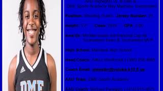 LeeSha Henry  Class of 2019  May Madness AAU Highlights vs BElite [upl. by Lain]