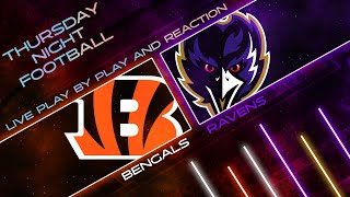 Bengals vs Ravens Live Play by Play amp Reaction [upl. by Carine985]