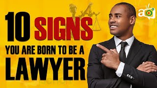 10 Signs You Should Become A Lawyer [upl. by Namie]