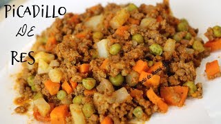 PICADILLO DE RESCARNE MOLIDACOMO HACERMEJORADA [upl. by Shanleigh]