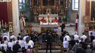 Gottesdienst am 150 KirchweihJubiläum in Unteriberg − Einzug [upl. by Naejamron]