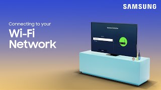 Connecting your Samsung TV to a WiFi Network  Samsung US [upl. by Fiedler750]