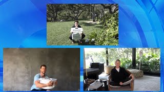 Chris Hemsworth Leads Average Andy in an AtHome Workout [upl. by Notsur]