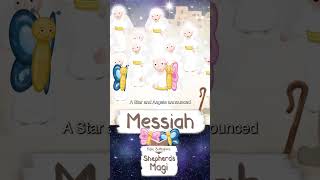 MESSIAH BIRTH OF JESUS · BIBLE STORIES FOR CHILDREN KIDS · ANIMATED CARTOON JESUS shorts [upl. by Stacee550]