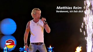 Matthias Reim  Verdammt ich lieb dich Schlagerlagerfeuer  Die Strandparty 2020 [upl. by Franza]