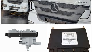 Mercedes Benz Axor no cambia el cambio en forma automática Modulo GS CPCFR control y reparación [upl. by Alaekim]