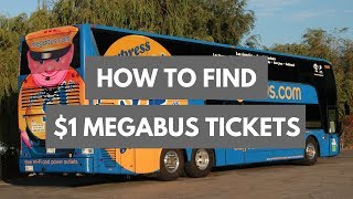 How To Find 1 MEGABUS Tickets [upl. by Nidla]