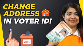 How to change address in Voter ID Card online  Hindi Process  Gadget Times [upl. by Neelhsa]