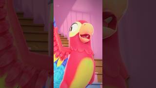 Main Tota Lal Rang Ka Kids Shorts मैं तोता लाल रंग का shortsvideo parrotlover macaw shortvideo [upl. by Leizo]