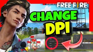 How To Change DPI in Free Fire ✅ 2024 Full Guide  DPI Settings Tutorial [upl. by Eanehs549]