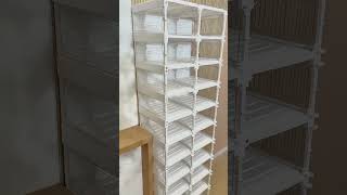 Shoe Storage Organizer ANTBOX NoAssembly Shoe Rack Enhances Home Neatness shoeorganizer [upl. by Lora652]