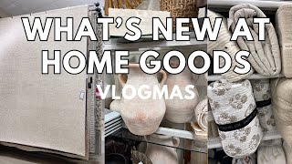 HOME GOODS SHOP WITH ME Vlogmas [upl. by Jobyna]