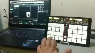 Midi Controller via Tablet Resolume amp vMix [upl. by Cathryn712]