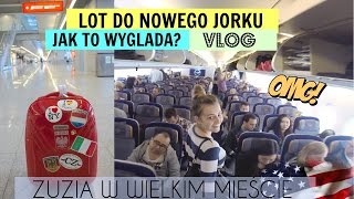 ZUZIA W WIELKIM MIEŚCIE  LOT DO NOWEGO JORKU  ODPRAWA BAGAŻE  lamakeupebella [upl. by Blynn]