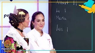 TAMARA FALCÓ ¡Profesora de geografía en prácticas  MasterChef Junior 7 [upl. by Ainosal383]