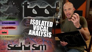 Tool  Schism  Maynard James Keenan Isolated Vocal Analysis [upl. by Gurias]