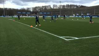 Schalke Training Zuspiele im Passviereck [upl. by Anahoj]