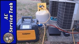 Refrigerant RECOVERY Procedure Step by Step Fully Recovered [upl. by Katushka]