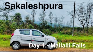 Sakaleshpur  Weekend Trip From Bangalore 24  Ep0103  Mallalli Falls  Bisle Ghat Road  Hassan [upl. by Einalam905]