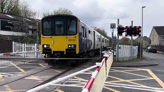 New Barriers Chaffers Level Crossing Lancashire Tuesday 16042024 [upl. by Proffitt]