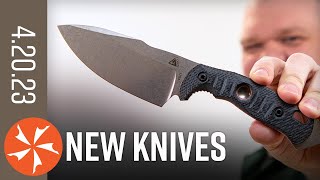 New Knives for the Week of April 20th 2023 Just In at KnifeCentercom [upl. by Tebazile]