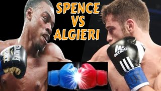 SPENCE JR VS ALGIERI The Undefeated Rising Star highlights [upl. by Calida483]