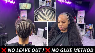 HOW TO BRAIDS SEW IN TUTORIAL  NO LEAVE OUT METHOD Hairdiariesvi [upl. by Ekle873]