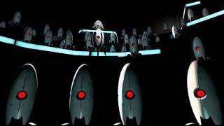 Portal 2 Ending Scene Turret Opera with Lyrics HD  Download Link [upl. by Yeldnarb]