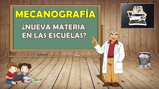 MECANOGRAFÍA ¿ASIGNATURA PENDIENTE  Innovación Educativa [upl. by Elrebma707]