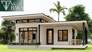 Simple House Design Small Farmhouse Idea  10x11 Meters [upl. by Curzon]