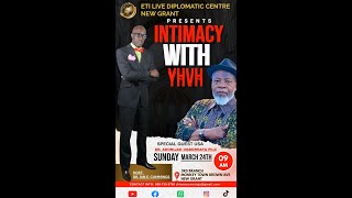 The Intimacy with YHV H  Dr Adonijah Ogbonnaya [upl. by Turk406]