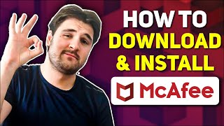 How To Download amp Install McAfee Antivirus  Easy Tutorial [upl. by Silverstein]