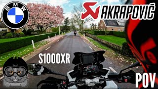 BMW S1000XR AKRAPOVIC 2024  POV [upl. by Yerfej]