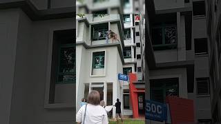 Man saves boy from 3rdstorey HDB ledge in Canberra Road [upl. by Saw32]