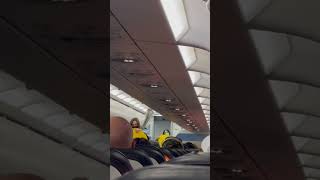 Flight Attendant’s InFlight Safety Demonstration [upl. by Alica]