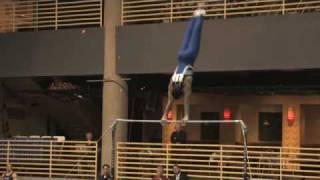 Danell Leyva  High Bar  2009 Winter Cup Prelims [upl. by Chaffinch]